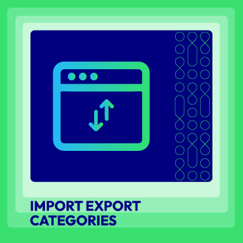 Magento 2 Import Export Categories extension